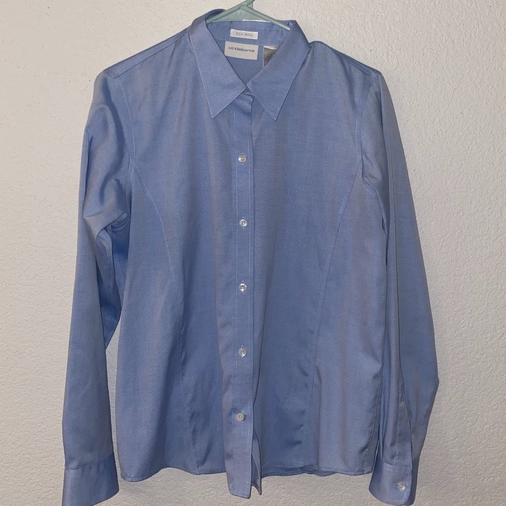 Liz Claiborne Blue Blouse